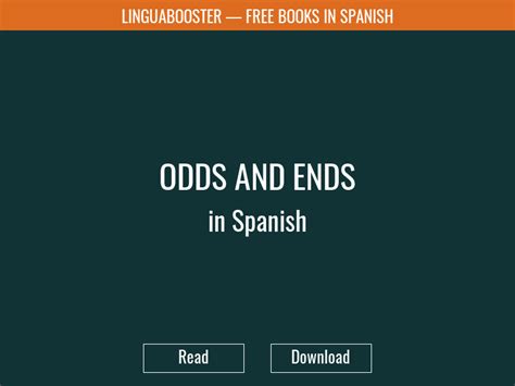 odds meaning in spanish|odds in Spanish .